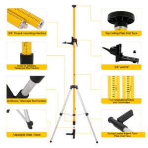 Multifunctional Laser Level Pole
